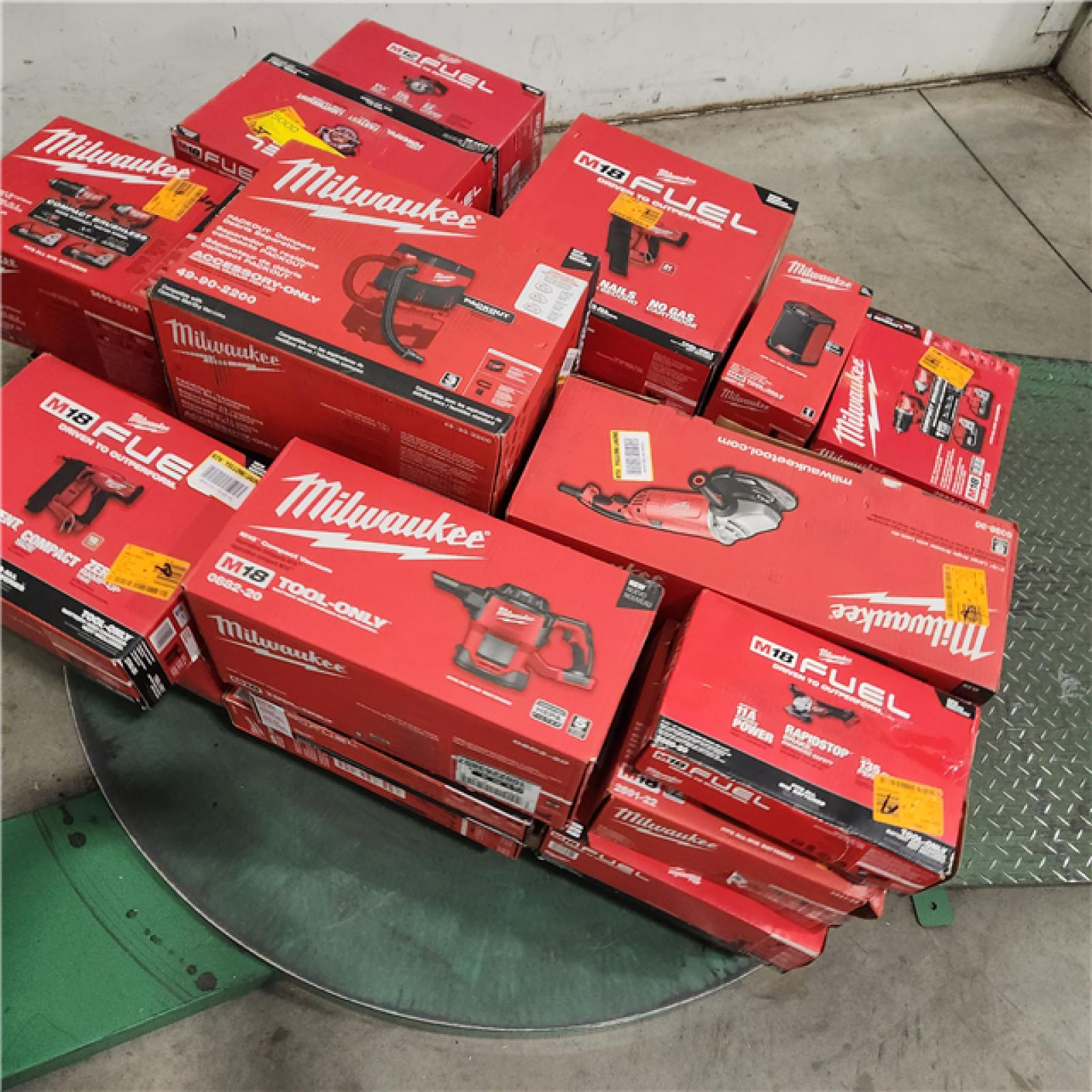 Dallas Location - As-Is MILWAUKEE Tool Pallet