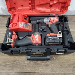 AS-IS M18 FUEL 18V Lithium-Ion Brushless Cordless Hammer Drill and Impact Driver Combo Kit (2-Tool) with 2 Batteries