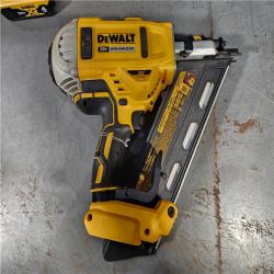 HOUSTON LOCATION - AS-IS DeWalt 20V MAX Brushless Cordless 2-Speed 30° Paper Collated Framing Nailer Kit