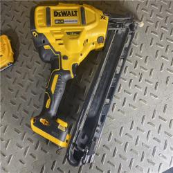 HOUSTON LOCATION - AS-IS DEWALT 20V MAX XR 15 Ga. Cordless 34 Deg Nailer 20 V