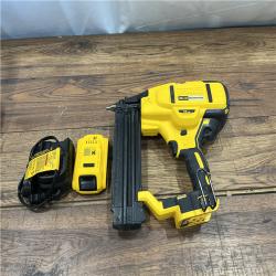 AS-IS DeWalt 20V MAX XR Lithium-Ion Electric Cordless 18-Gauge Brad Nailer (Tool Only)