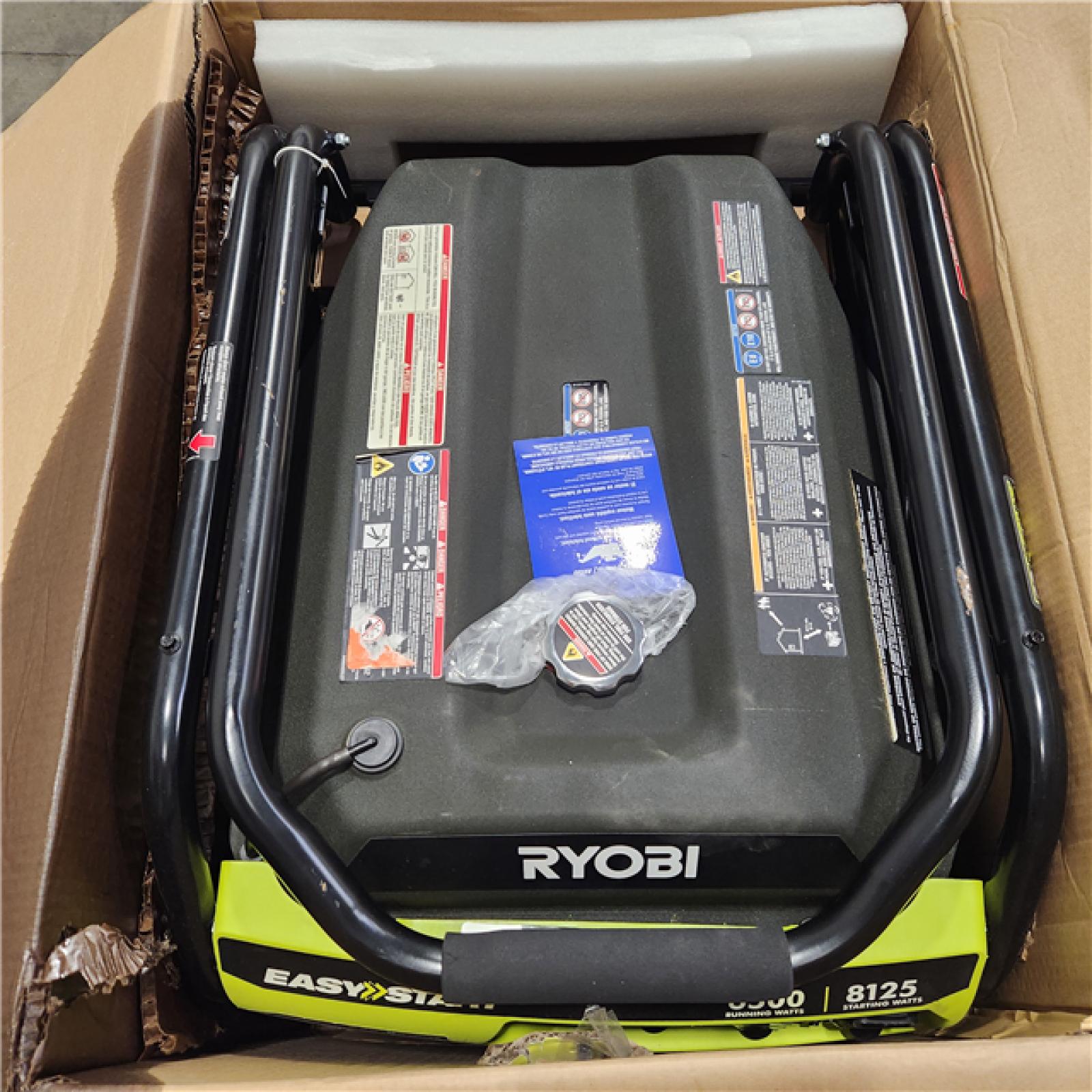 Dallas Location - As-Is RYOBI Is the 6500 watt generator