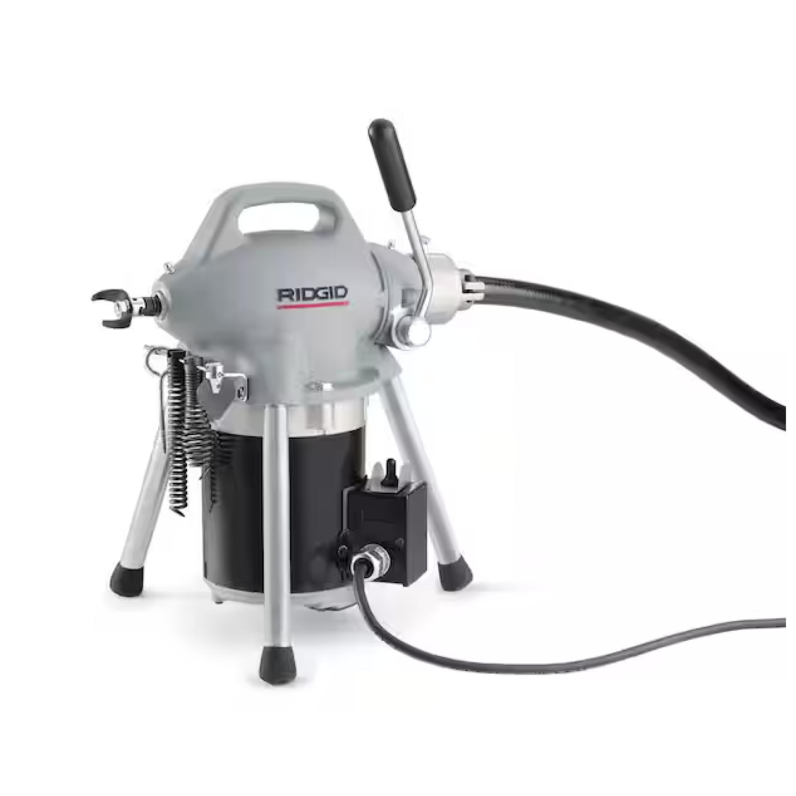 NEW! - RIDGID 115-Volt K-50 Sectional Drain Cleaner Machine for 1-1/4 in. to 4 in. Drain Lines