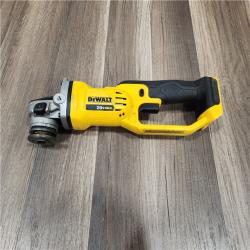 AS IS DeWalt DCG405B 20V Max XR 4.5-Inch Slide Switch Small Angle Grinder (Tool Only)