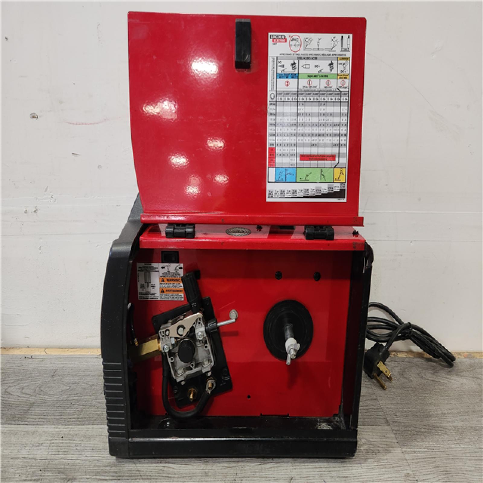 Phoenix Location Lincoln Electric Weld-Pak 180 Amp MIG Flux-Core Wire Feed Welder, 230V, Aluminum Welder