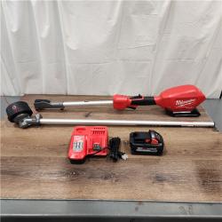 AS-IS M18 FUEL 18V Lithium-Ion Brushless Cordless String Trimmer with QUIK-LOK Attachment Capability and 8.0 Ah Battery