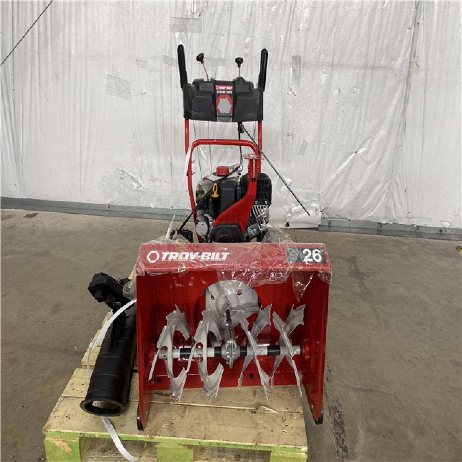 Houston Location - AS-IS Troy-Bilt Storm 26in Snowblower