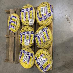 DALLAS LOCATION - Southwire 100 ft. 12/2 Solid Romex SIMpull CU NM-B W/G Wire PALLET -(19 UNITS)