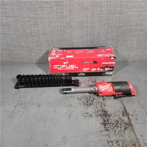 HOUSTON LOCATION - AS-IS (APPEARS LIKE NEW) Milwaukee M12 FUEL 1/4 in. Cordless Brushless High Speed Ratchet (Tool Only)