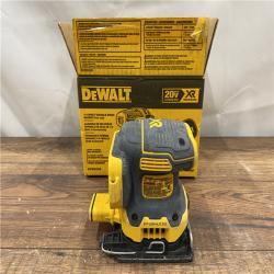 AS IS DEWALT 20V MAX XR Brushless Cordless 1/4 Sheet Variable Speed Sander (Tool Only)