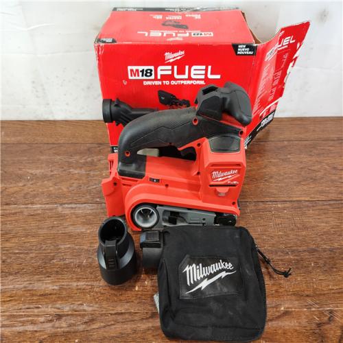 AS-IS Milwaukee M18 FUEL 18-Volt Lithium-Ion Brushless Cordless Belt Sander (Tool-Only)