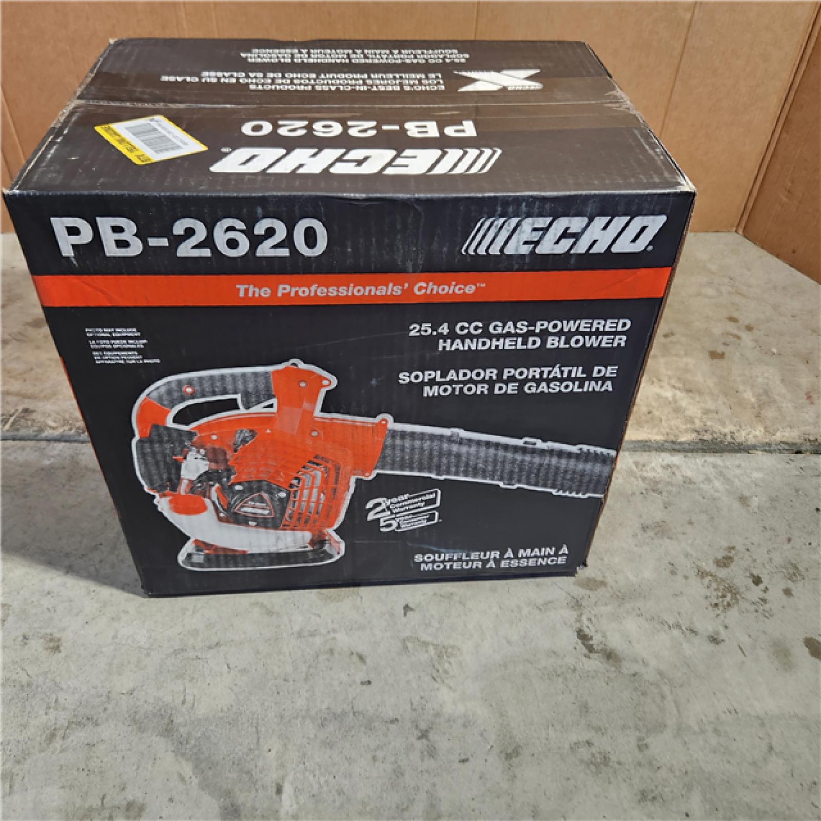 Houston location AS-IS ECHO 170 MPH 453 CFM 25.4 Cc Gas 2-Stroke Handheld Leaf Blower