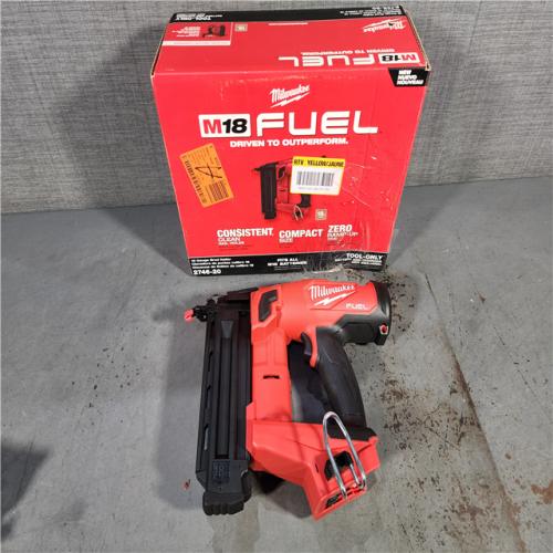 HOUSTON LOCATION - AS-IS (APPEARS LIKE NEW) Milwaukee M18 Fuel 18V Brushless 18-Gauge Brad Nailer 2746-20 (Bare Tool)