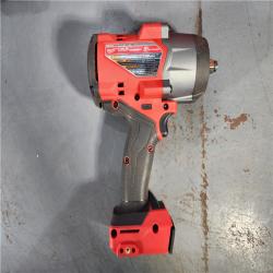 HOUSTON LOCATION - AS-IS Milwaukee M18 1/2 in. Cordless Brushless High Torque Impact Wrench Kit (Battery & Charger)