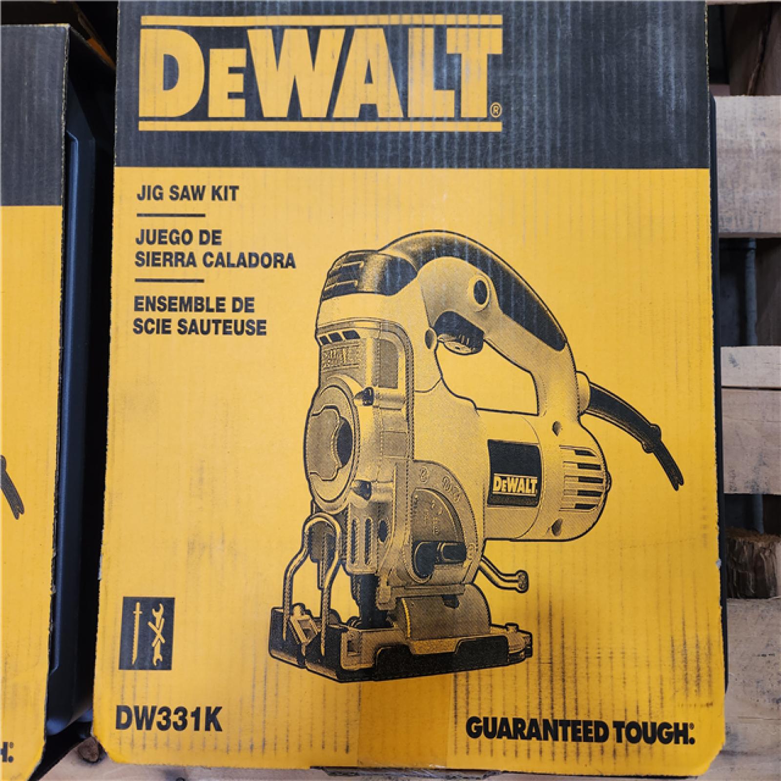 Phoenix Location 6 DEWALT 6.5 Amp Corded Variable Speed Jig Saw Kit with Kit Box Pallet