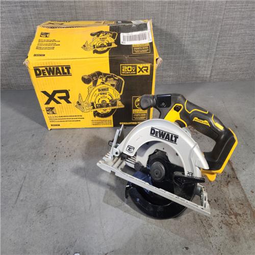 HOUSTON LOCATION - AS-IS DeWALT DCS565B 20V Max Brushless 6.5   Cordless Circular Saw (TOOL ONLY)