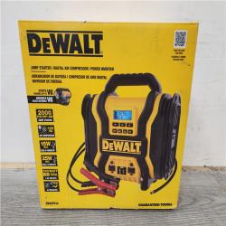 Phoenix Location DEWALT Portable Power 2000 Peak Amp Jump Starter w/Digital Compressor