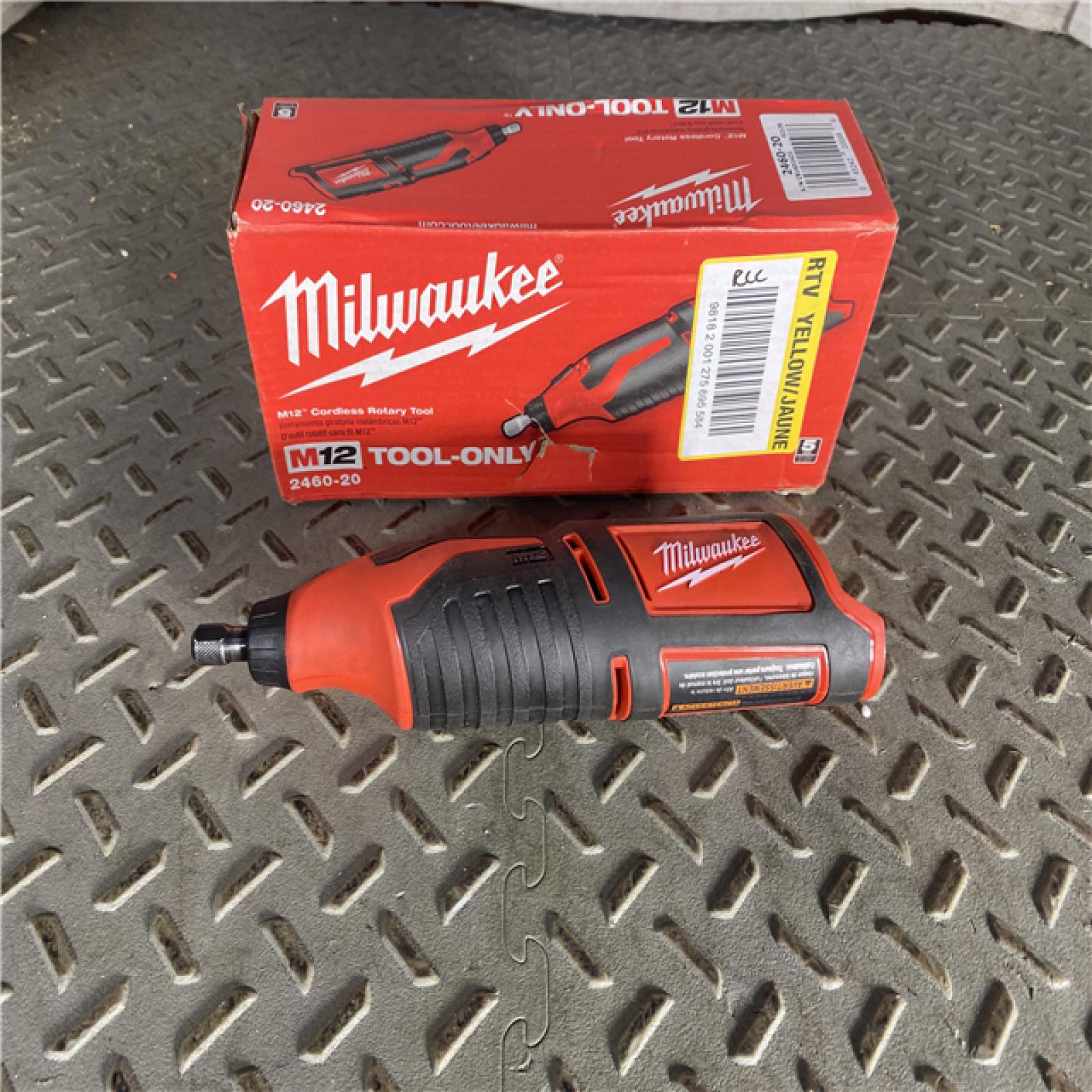 HOUSTON LOCATION - AS-IS M12 12V Lithium-Ion Cordless Rotary Tool (Tool-Only)