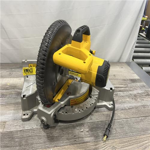 AS-IS DeWalt 15 Amps Corded 10 in. Single Bevel Compound Miter Saw