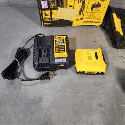 HOUSTON LOCATION - AS-IS DEWALT ATOMIC 20V MAX Lithium Ion Cordless 23 Gauge Pin Nailer Kit with 2.0Ah Battery and Charger