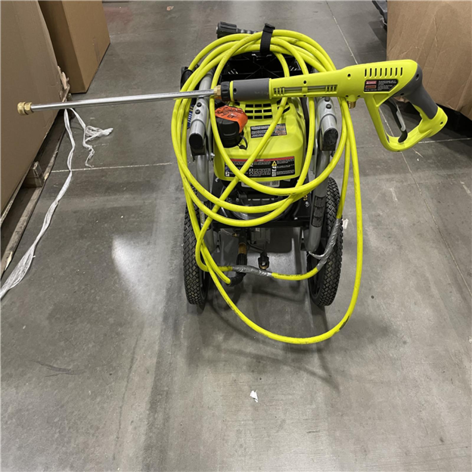 AS-IS RYOBI 3,300 PSI 2.5 GPM Cold Water Gas Pressure Washer with Honda GCV200 Engine