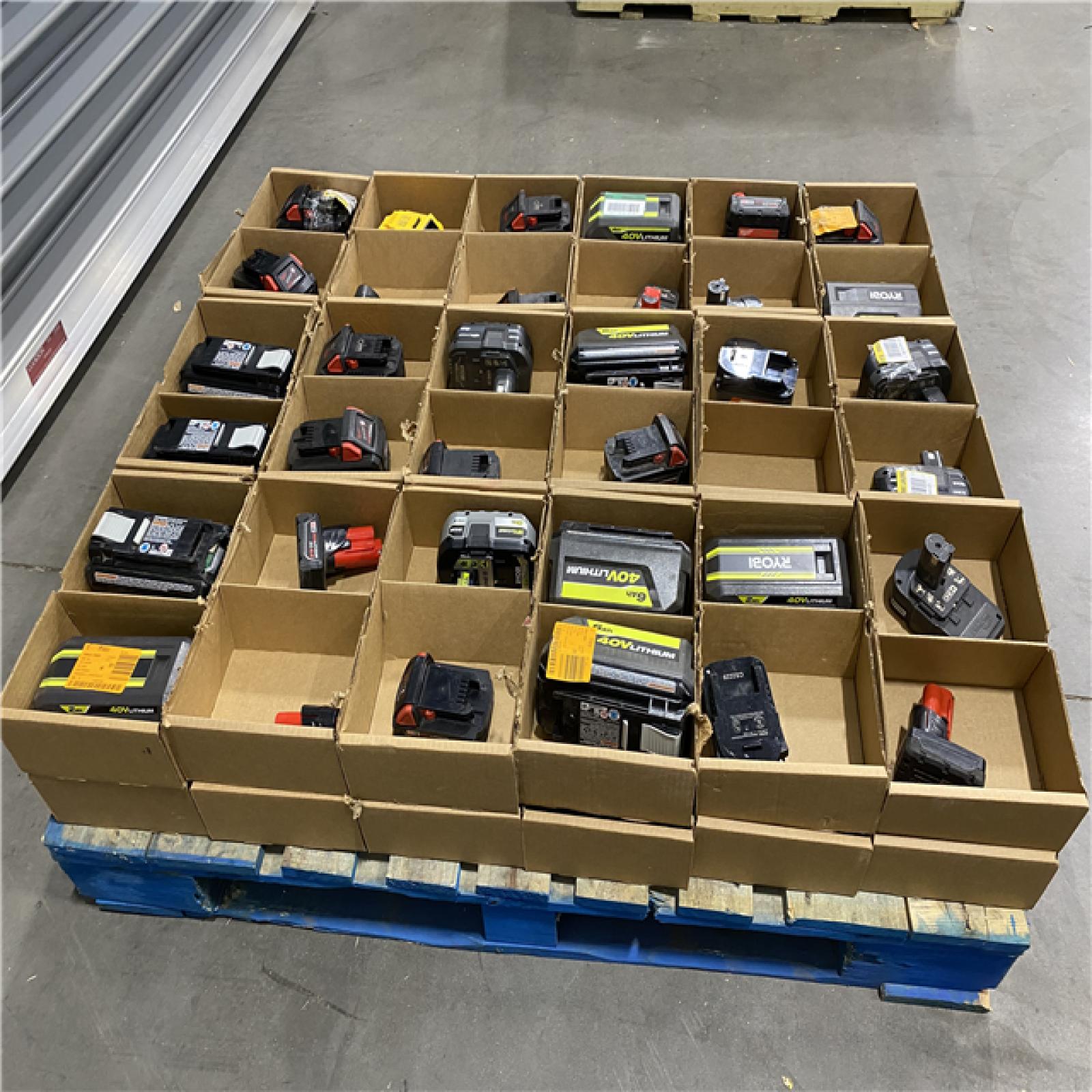 DALLAS LOCATION - AS-IS BATTERY PALLET