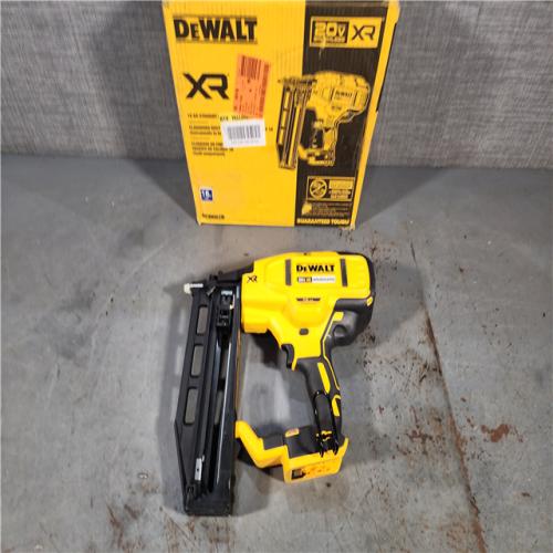 HOUSTON LOCATION - AS-IS DEWALT 20V MAX XR 16-Gauge Lithium-Ion Cordless Finish Nailer (Tool Only)