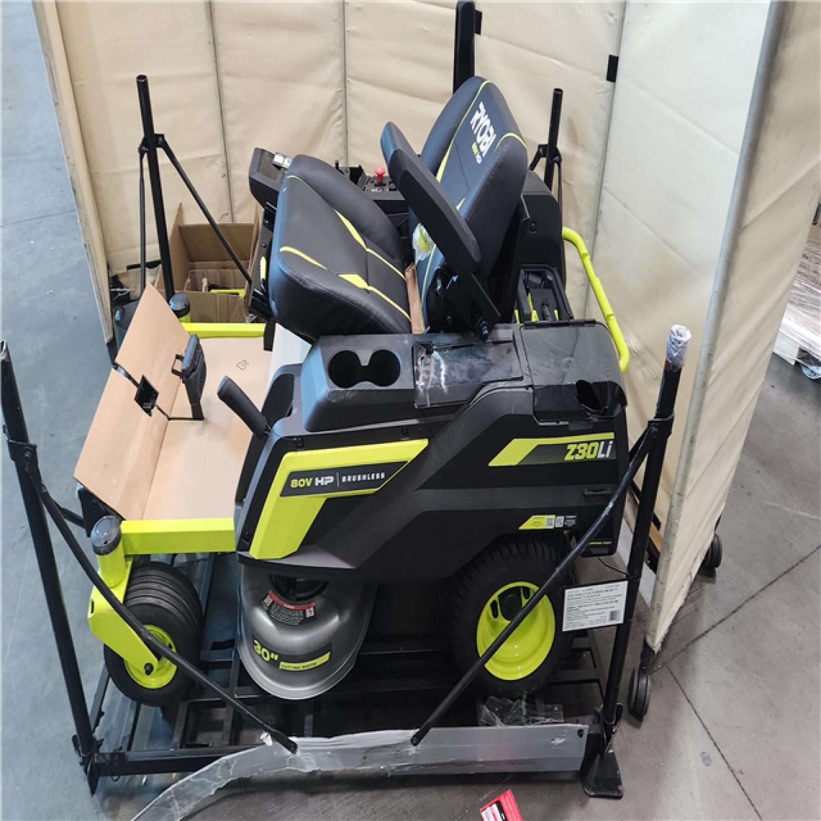 CALIFORNIA AS-IS RYOBI BRUSHLESS MOWER