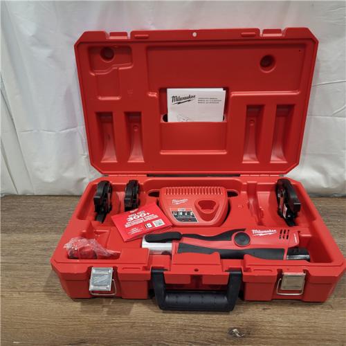 AS-IS Milwaukee M12 Force Logic Press Tool 1/2 in. to 1 in. Kit