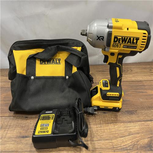 AS IS DEWALT 20V MAX* XR 1/2  High Torque Impact Wrench with Hog Ring Anvil