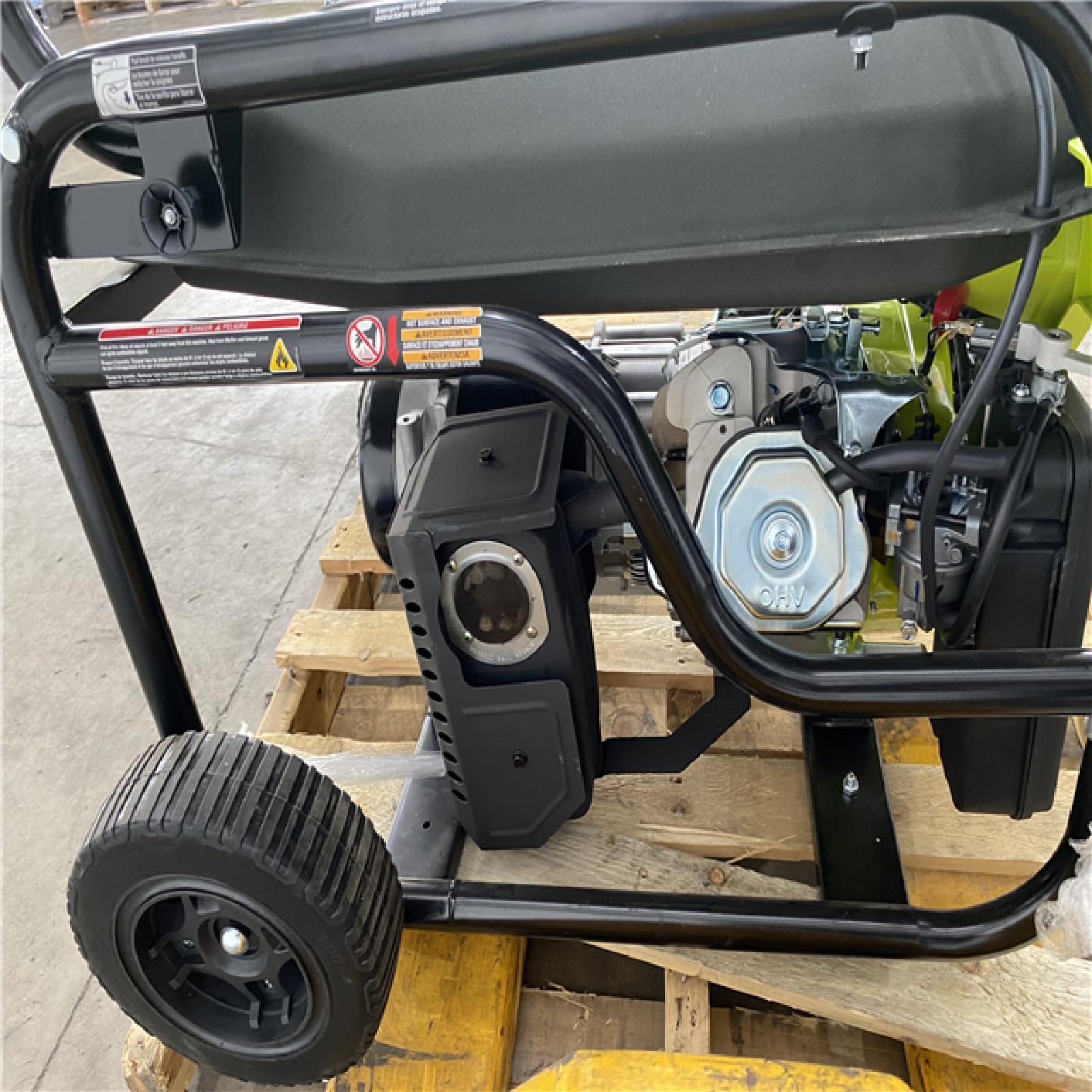 Houston Location - AS-IS (2Qty) Ryobi Easy Start 6,500 Running Watts 8,125 Starting Watts Generator