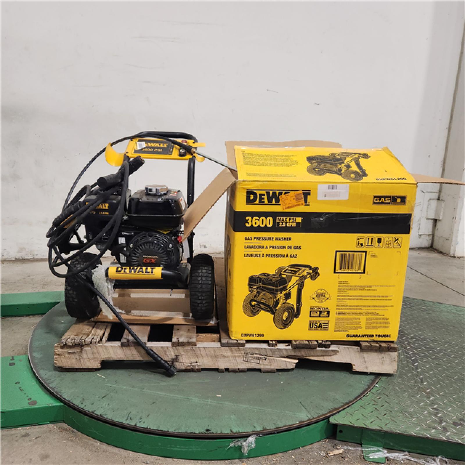 Dallas Location - As-Is DeWalt DXPW61299 3600 PSI Gas Pressure Washer (Lot Of 2)