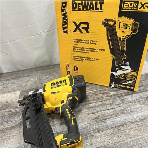 AS-IS DEWALT 20-Volt 21Â° Cordless Framing Nailer (Tool-Only)