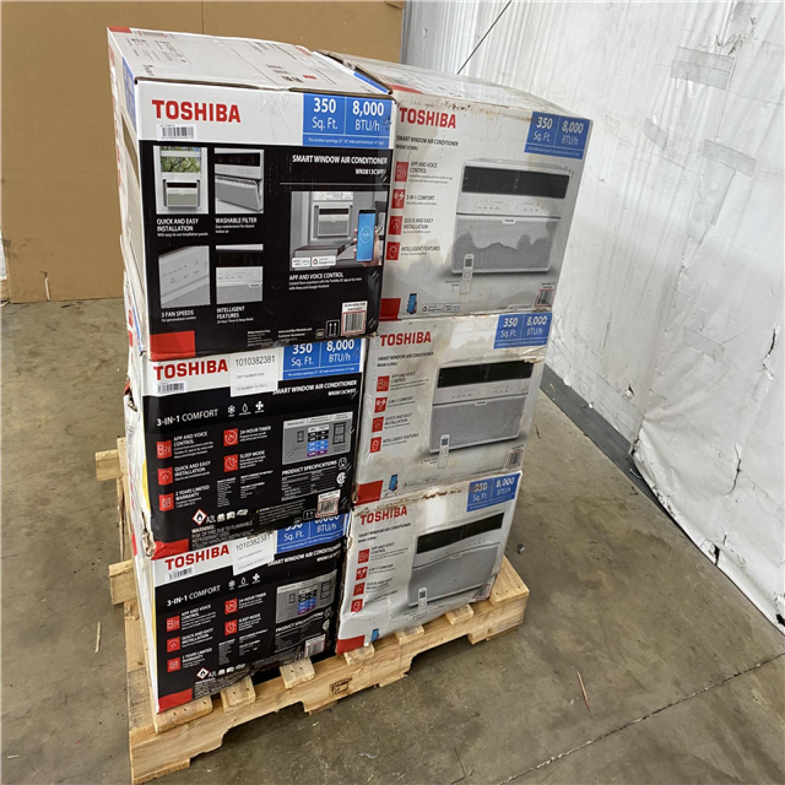 Houston Location AS IS - Toshiba Smart Window Air Conditioner