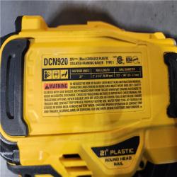 HOUSTON LOCATION - AS-IS DEWALT 20-Volt 21Â° Cordless Framing Nailer (Tool-Only)