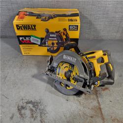 HOUSTON LOCATION - AS-IS DEWALT FLEXVOLT 60V MAX Cordless Brushless 7-1/4 in. Wormdrive Style Circular Saw (Tool Only)