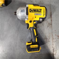 HOUSTON LOCATION - AS-IS DEWALT 20V MAX* XR 1/2  High Torque Impact Wrench with Hog Ring Anvil