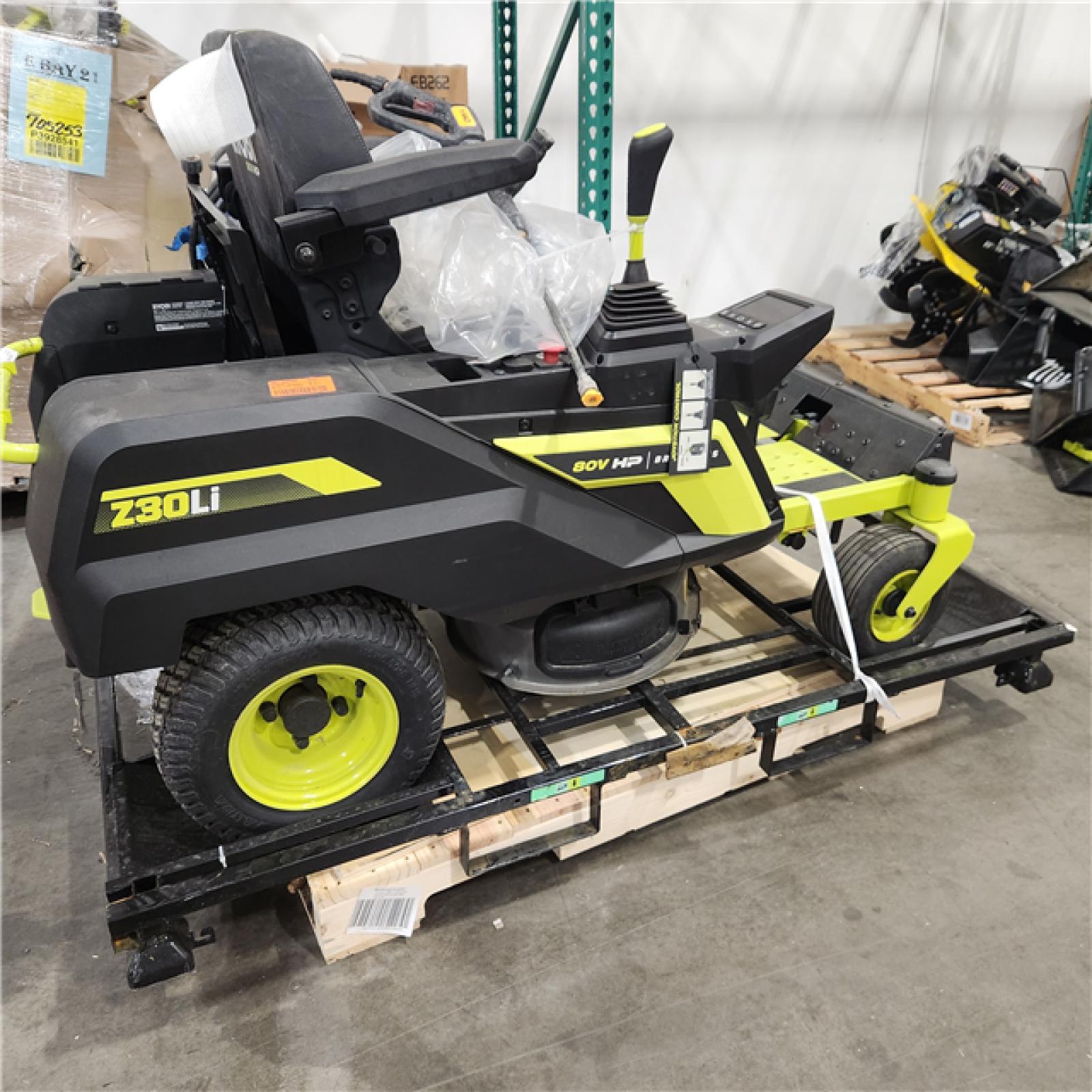 Dallas Location - As-Is Ryobi 30 Z30Li 80v Zero Turn Mower