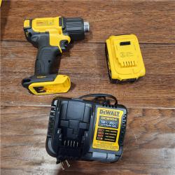 AS-IS DEWALT DCE530P1 20V MAX* Heat Gun Kit