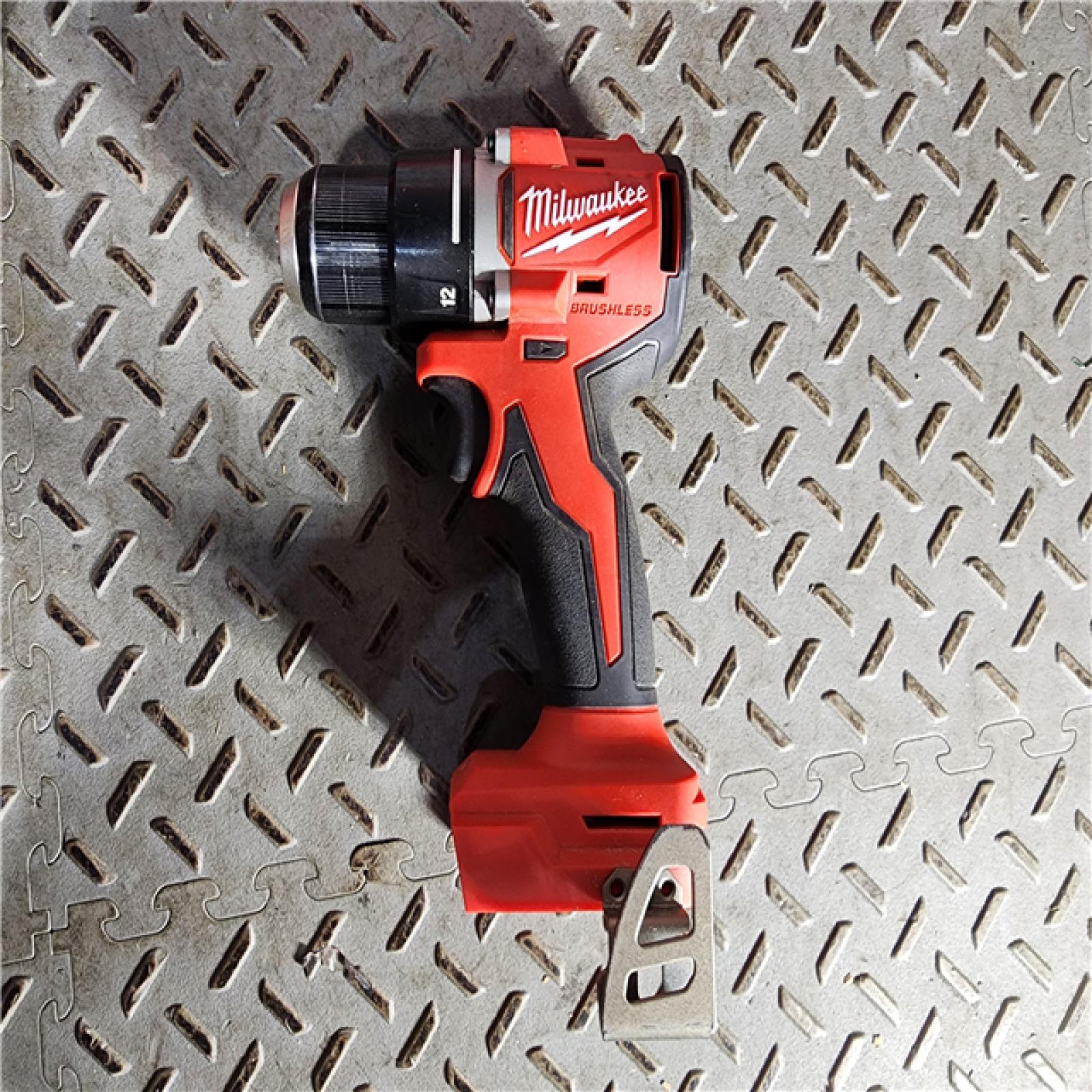 HOUSTON LOCATION - AS-IS Milwaukee M18 Compact Next Gen 1/2 in. Brushless Cordless Drill/Driver Kit (Battery & Charger)