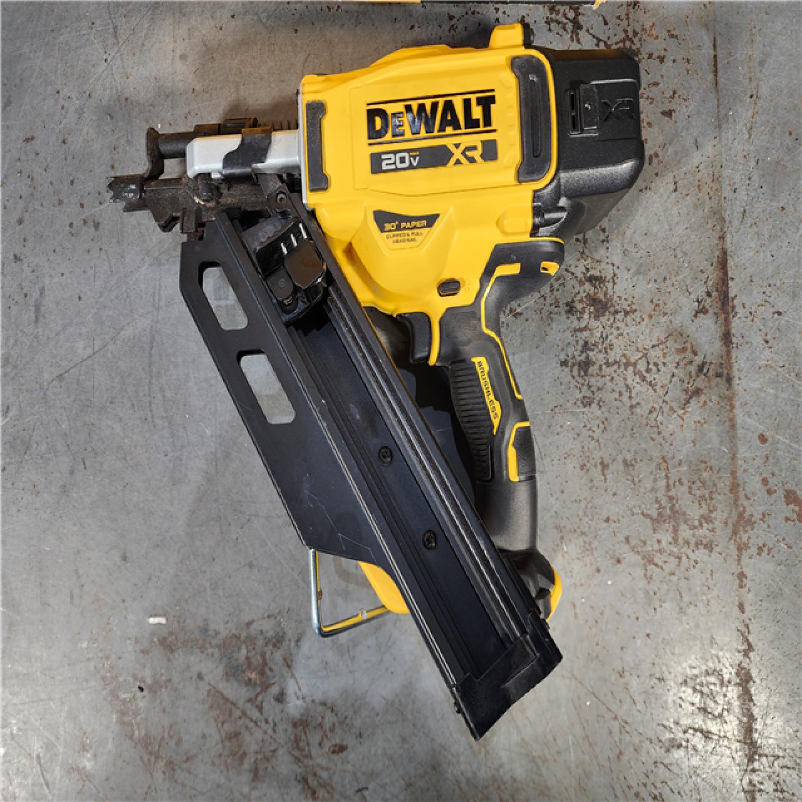 HOUSTON LOCATION - AS-IS DEWALT 20-Volt 30Â° Cordless Framing Nailer (Tool-Only)