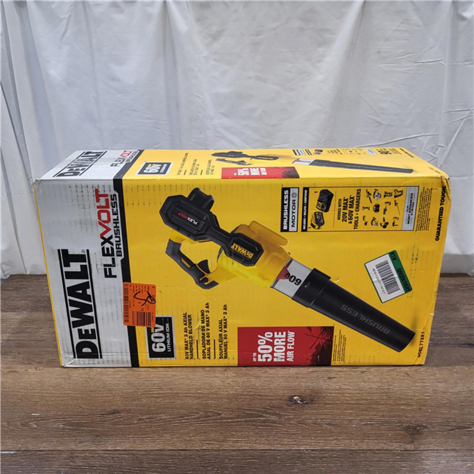 AS-IS DEWALT 60V MAX Brushless Cordless Handheld Leaf Blower