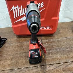 AS-ISMilwaukee 2904-22 Hammer Drill Driver Kit with Batteries  Charger & Tool Case  Red