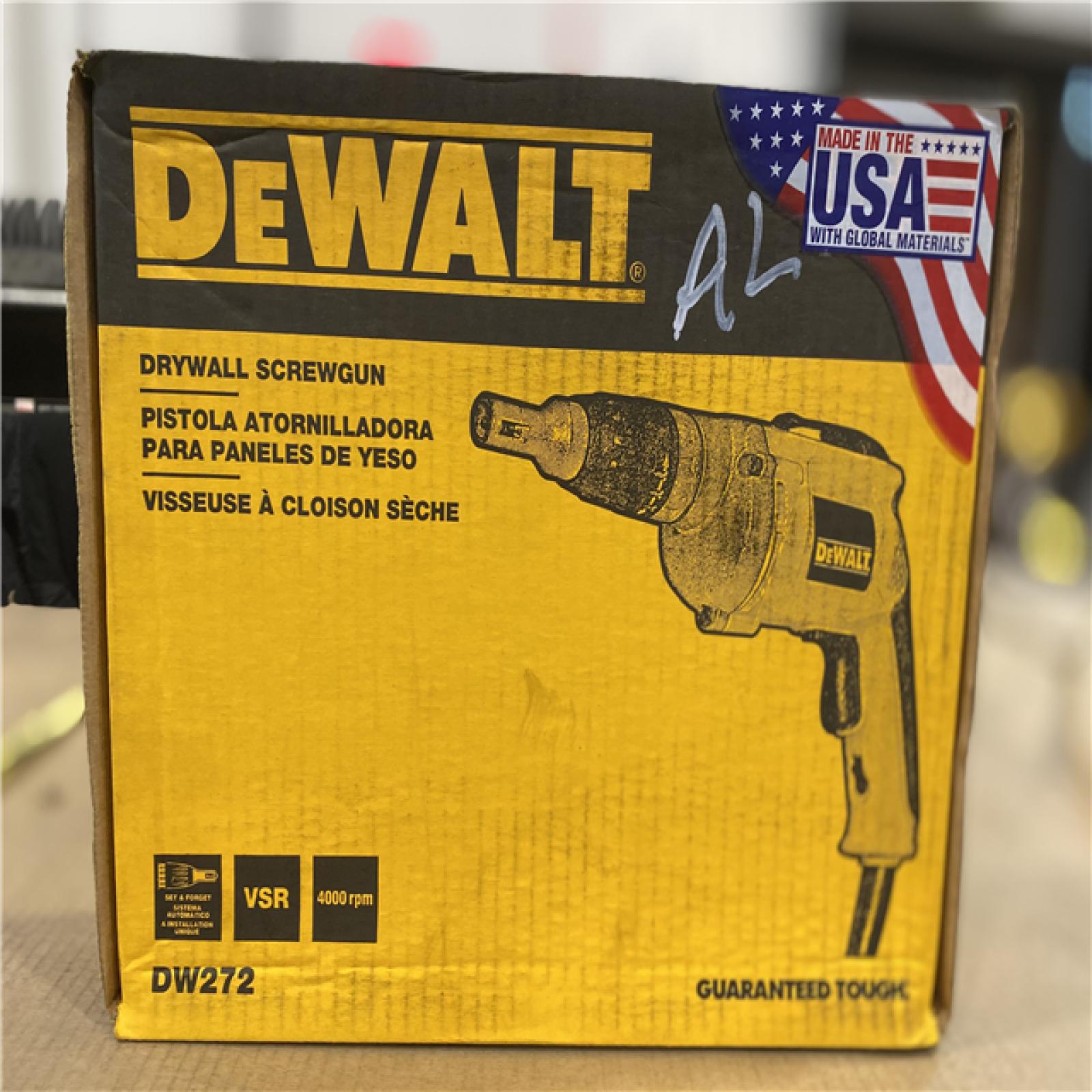 NEW! - DEWALT 6.3 Amp Corded Variable Speed Reversible Drywall Screw Gun