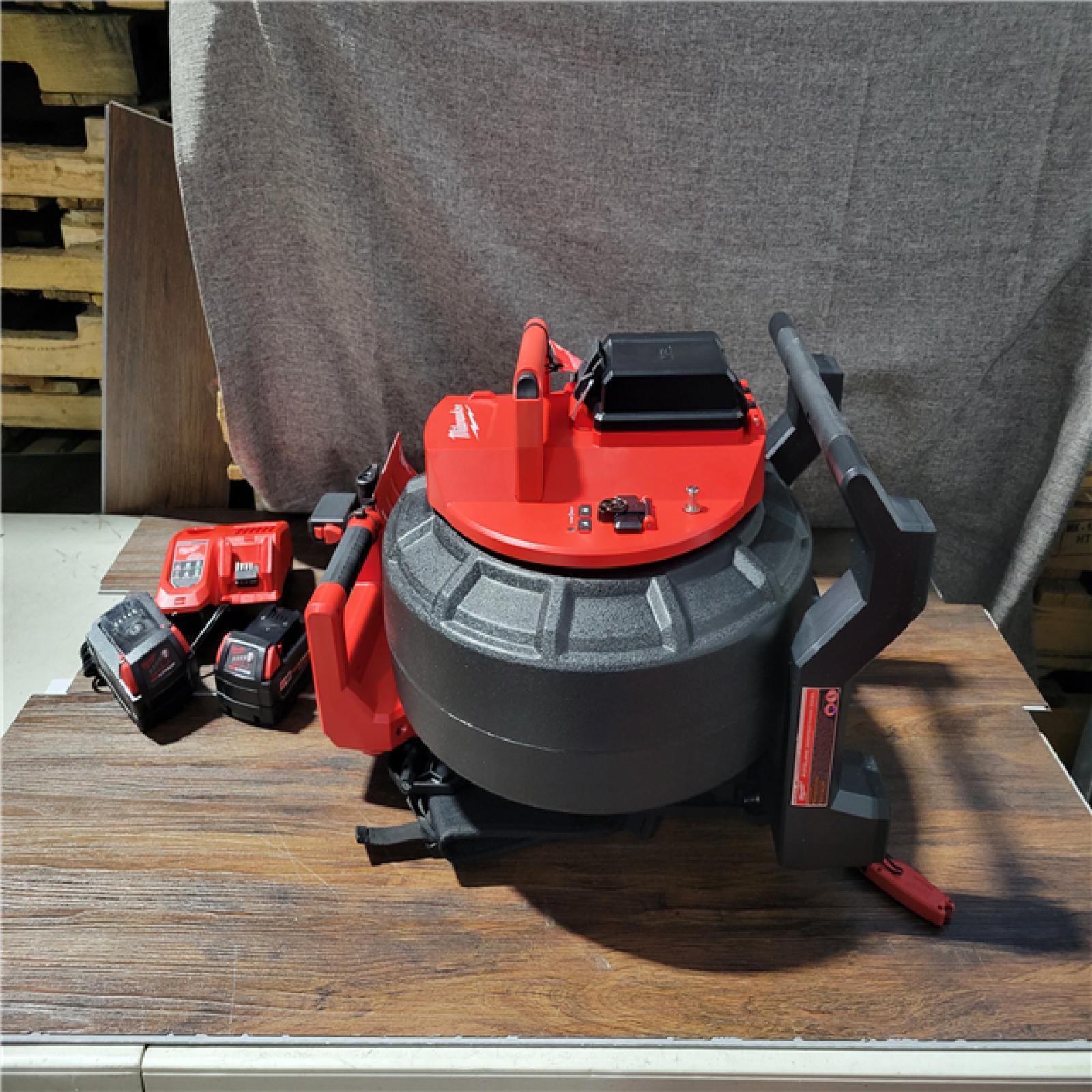 CALIFORNIA NEW MILWAUKEE M18 120' PIPELINE INSPECTION SYSTEM (2 BATTERIES AND CHARGER INCLUDED)