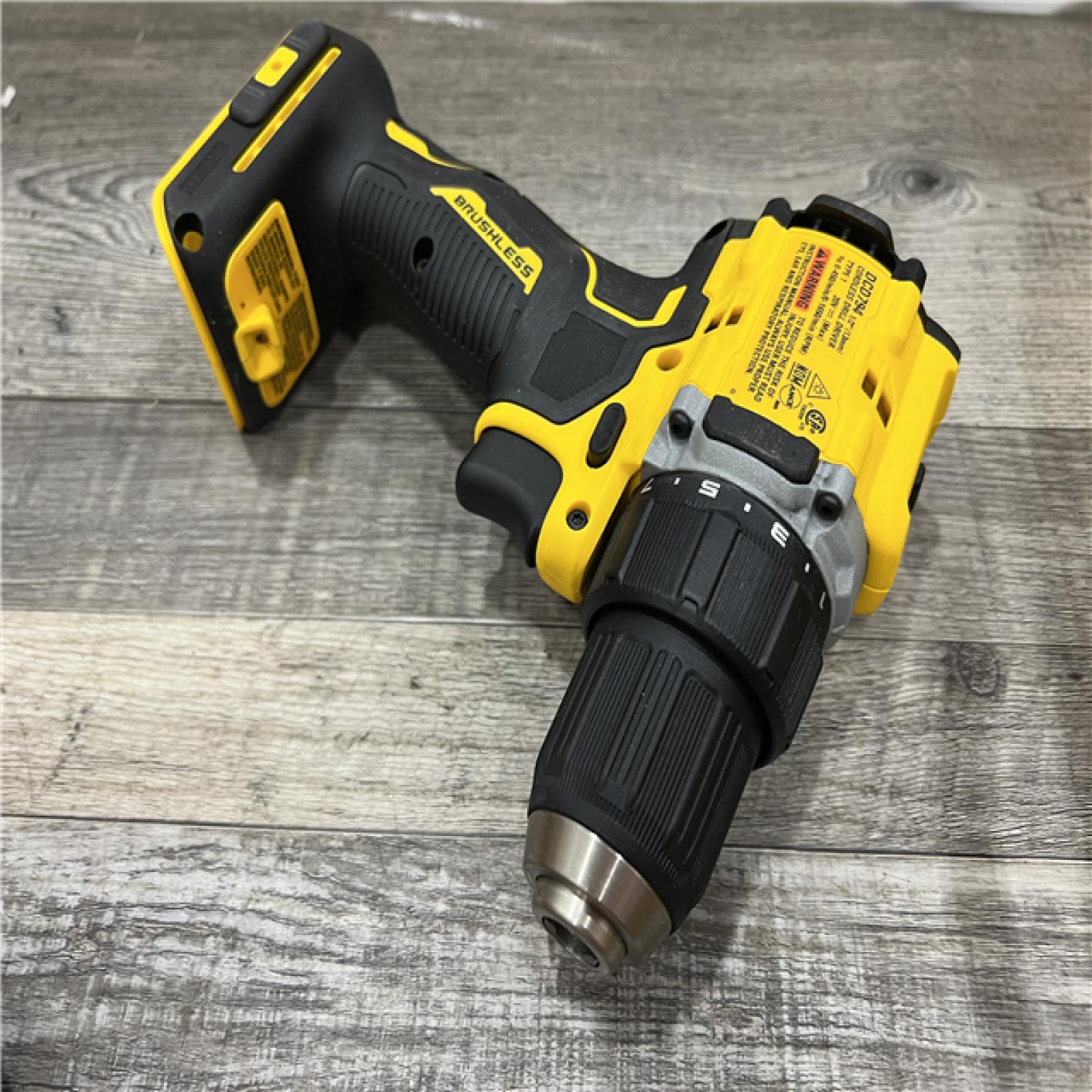 AS-IS DeWalt ATOMIC COMPACT SERIESâ„¢ 20V MAX* Brushless Cordless 1/2 in. Drill/Driver