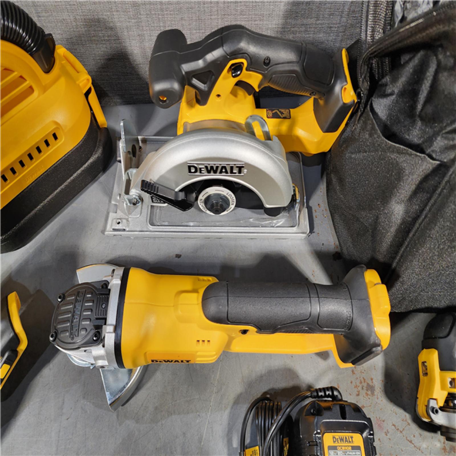 HOUSTON LOCATION - AS-IS (APPEARS LIKE NEW) DEWALT 20V MAX Lithium-Ion Brushed Cordless (10-Tool) Combo Kit