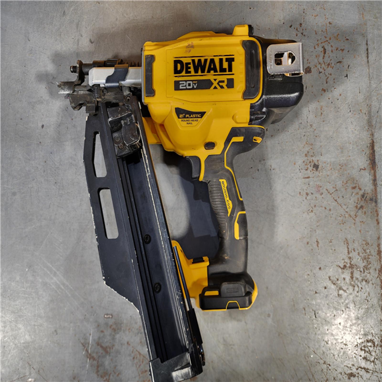 HOUSTON LOCATION - AS-IS DEWALT 20-Volt 21Â° Cordless Framing Nailer (Tool-Only)