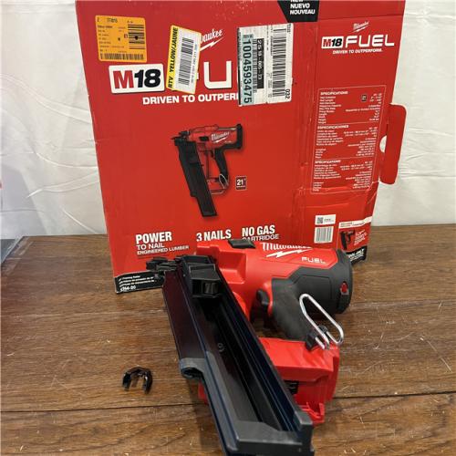 AS-IS Milwaukee 2744-20 M18 FUEL 21-Degree Cordless Framing Nailer (Tool Only)