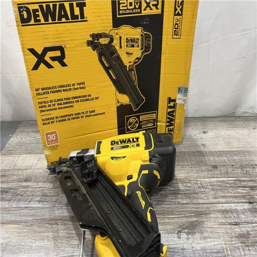 AS-IS DEWALT 20-Volt 30Â° Cordless Framing Nailer (Tool-Only)